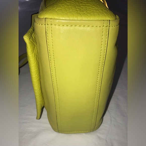 Coach Mini Riley Carryall Crossbody Bag. Vibrant Yellow - Picture 10 of 15